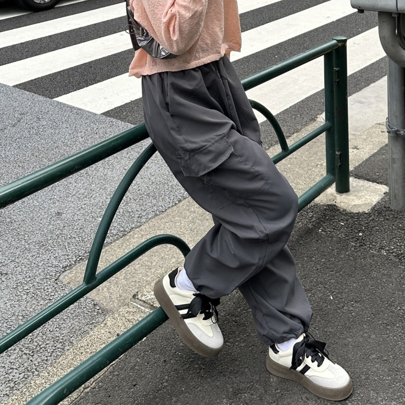 ミリタリー風カーゴパンツ 0000872