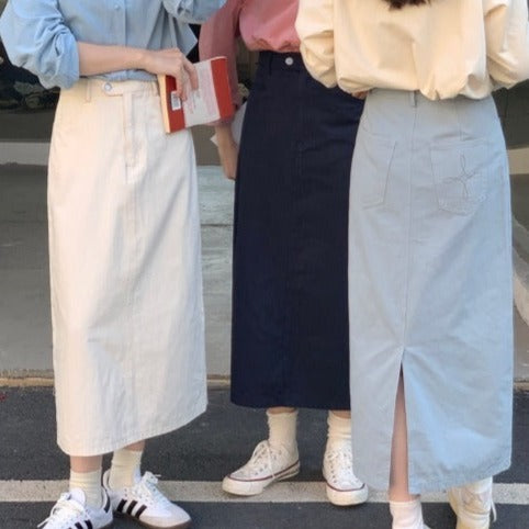 ストレートシルエットロングスカート 9000914