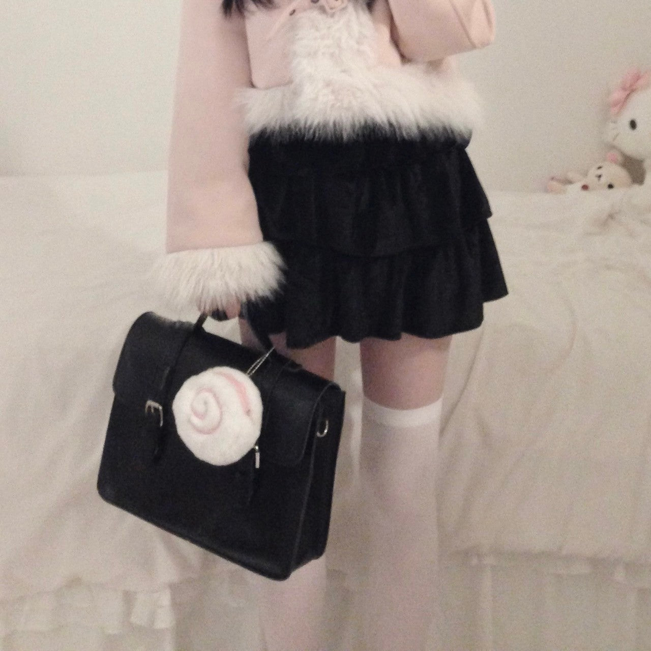 スクール風ショルダーバッグ 0001125