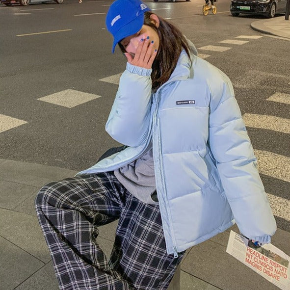 ラインデザインダウンジャケット 006174