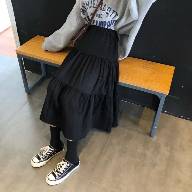 ナチュラルティアードスカート 0000847