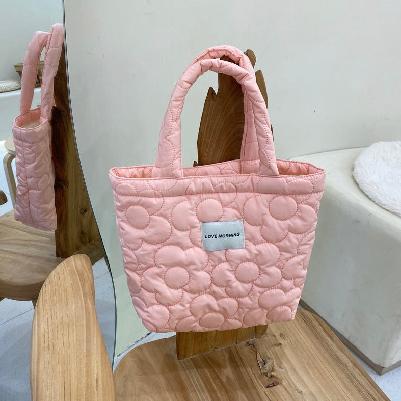 フラワーキルティングトートバッグ 9000854