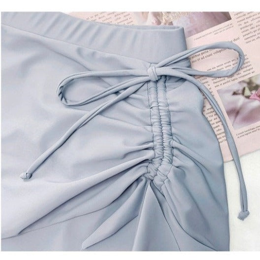 レース袖つきフリルスイムウェア 9000873