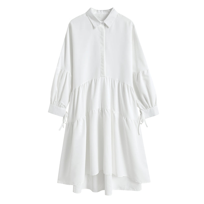 ボリュームシャツワンピース 0000786