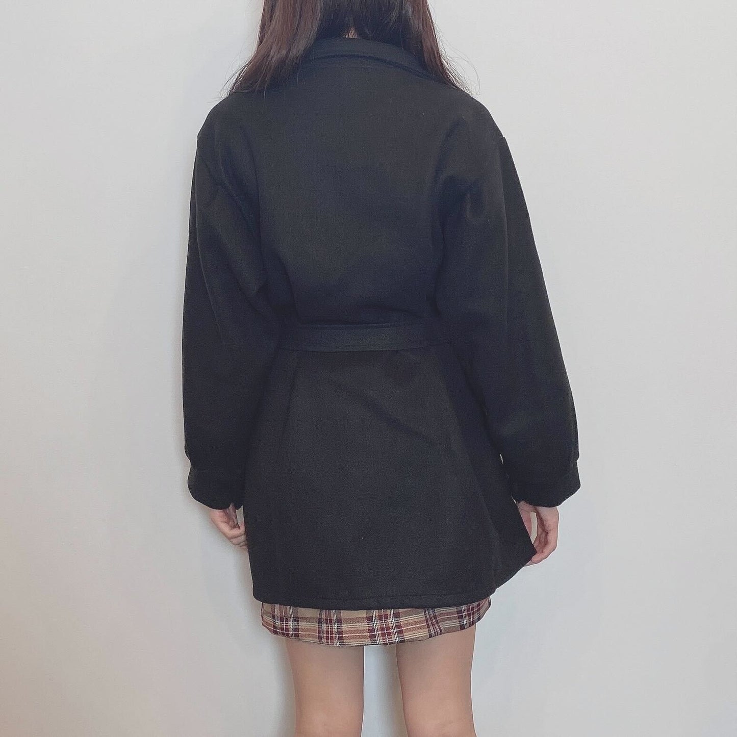 ボリュームスリーブベルトコート 0000336