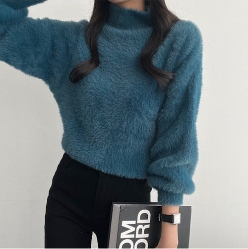 カラーシャギーニット 9001661