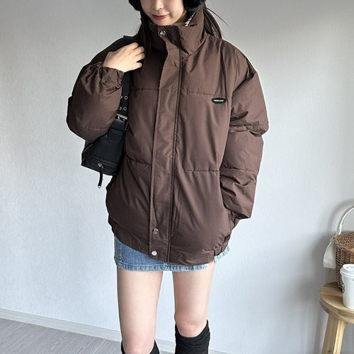 オーバーサイズブロックチェックダウン 9001053