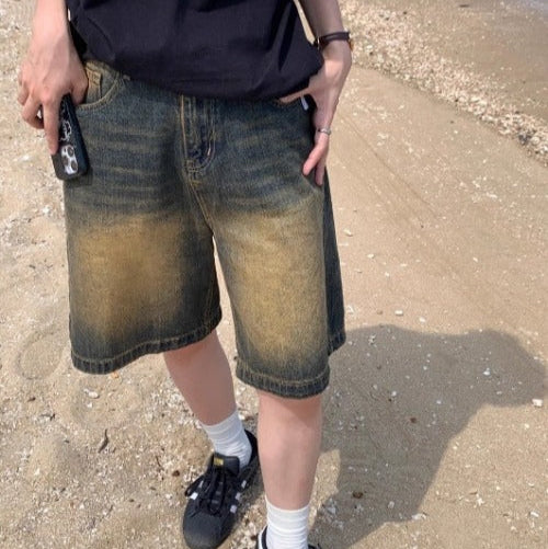 バミューダデニムパンツ9001217