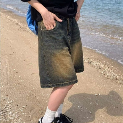 バミューダデニムパンツ9001217