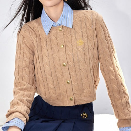 刺繍入りカーディガントップス 9001232