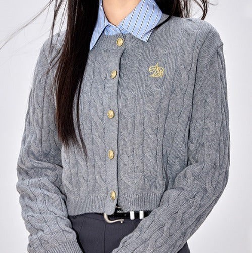 刺繍入りカーディガントップス 9001232